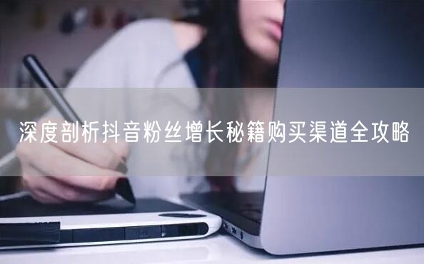 深度剖析抖音粉丝增长秘籍购买渠道全攻略